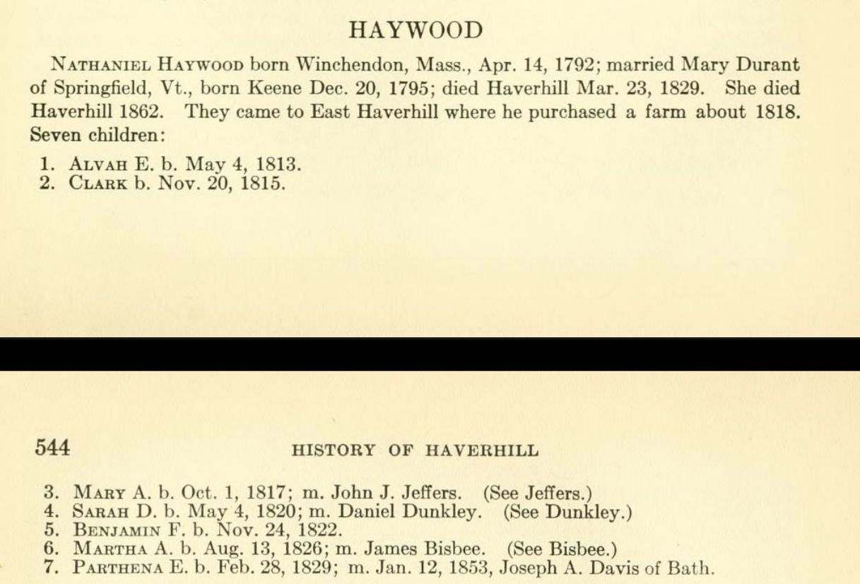 Nathaniel Heywood