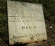 Nathaniel Heywood grave stone